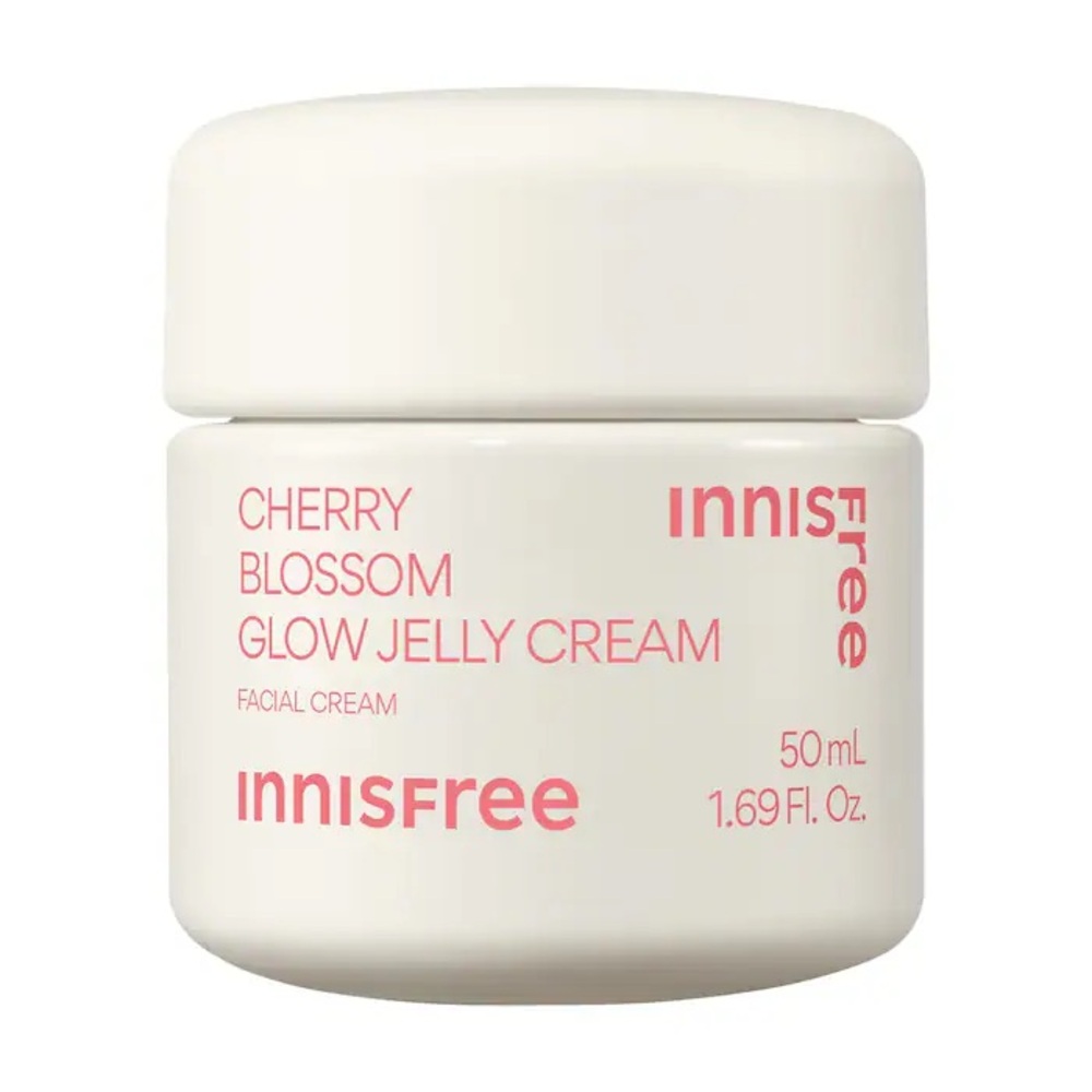 Innisfree Cherry Blossom Glow Tone Up Cream Brighten Glow Glass Skin Clean